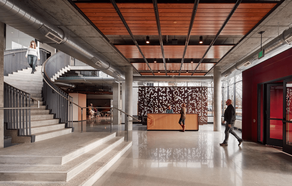 McGough Constructions headquarters, the first Lean IPD project for Rebecca Celis, HGA