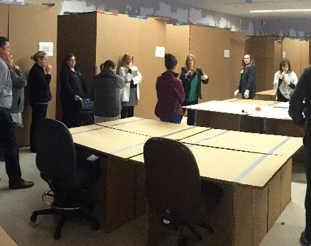 cardboard city, tools to make decisions that stick in lean project teams